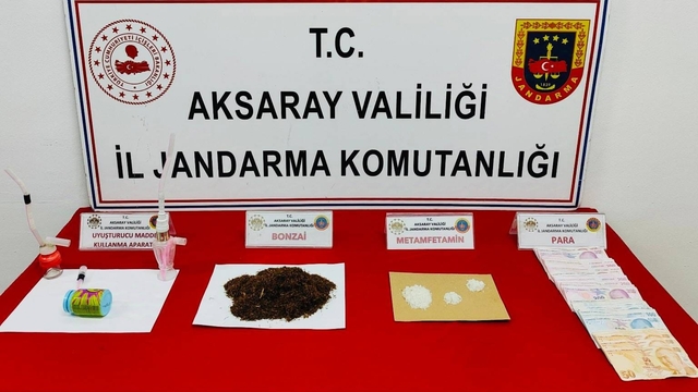 Aksaray'da uyuşturucu operasyonunda yakalanan zanlı tutuklandı