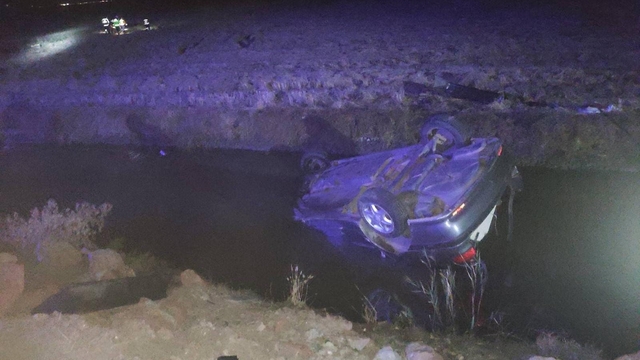 Edirne'de devrilen otomobildeki 2 kişi öldü, 1 kişi yaralandı