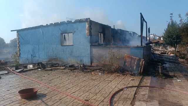 Amasya'da müstakil evde çıkan yangın söndürüldü