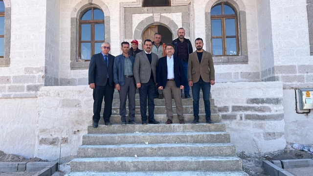 Ürgüp'te atıl durumdaki okul binası köy konağı olarak restore edildi