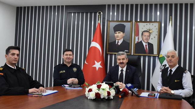 Artvin'de İl Güvenlik ve Asayiş Basın Bilgilendirme Toplantısı gerçekleştirildi