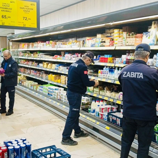 İskilip'te marketler denetlendi