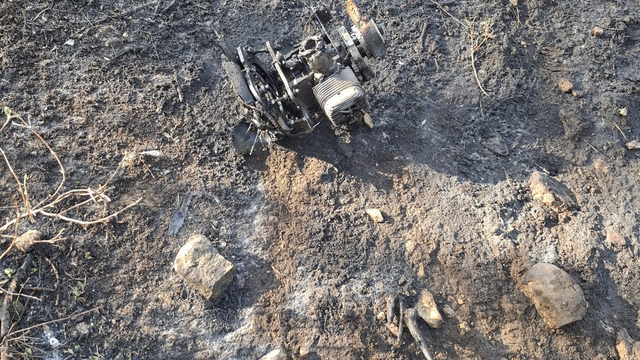 Antalya'da ormana düşen hava aracı yangına neden oldu (3)
