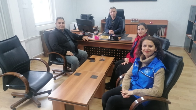 Cide Gençlik ve Spor İlçe Müdürlüğü ekipleri kurumları ziyaret etti