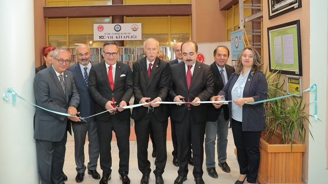 Trakya Üniversitesinde "Türk Tarih Kurumu 100. Yıl Kitaplığı" oluşturuldu