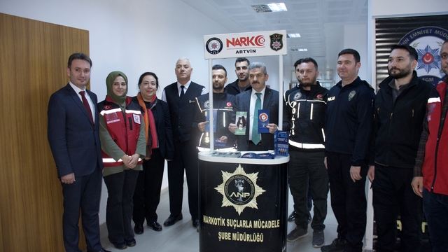 Artvin'de uyuşturucu ve bağımlılıkla mücadele toplantısı yapıldı