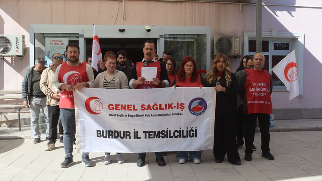 Burdur'da bazı aile hekimleri 3 günlük "iş bırakma eylemi" başlattı