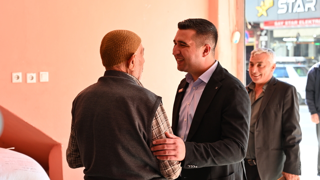 Kadirli Belediye Başkanı Olcar'ın esnaf ziyaretleri sürüyor