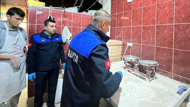 Araban'da gıda firmalarına yönelik denetim
