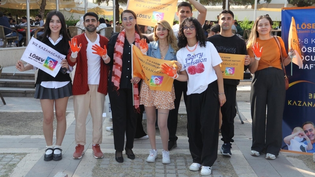 Lösemi farkındalığı kapsamında Mersin Üniversitesi'nde etkinlik yapıldı