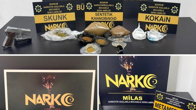 Muğla'da uyuşturucu operasyonlarında 6 tutuklama