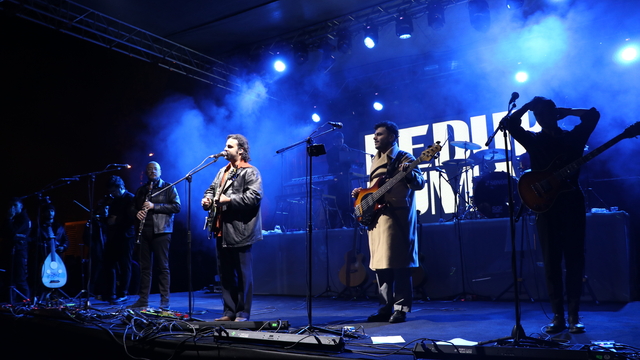 Kilis'te rock grubu Dedublüman konser verdi