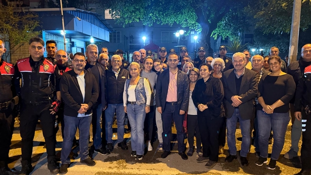 İskenderun İlçe Emniyet Müdürü Güneş, muhtarlar ve vatandaşlarla buluştu