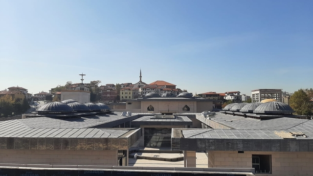 Ulus'ta inşa edilen kültür merkezinde görme engellilere özel müze yer alacak