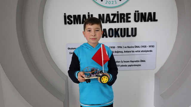 Çankırı'da ortaokul öğrencileri elektronik cihazlar geliştirdi