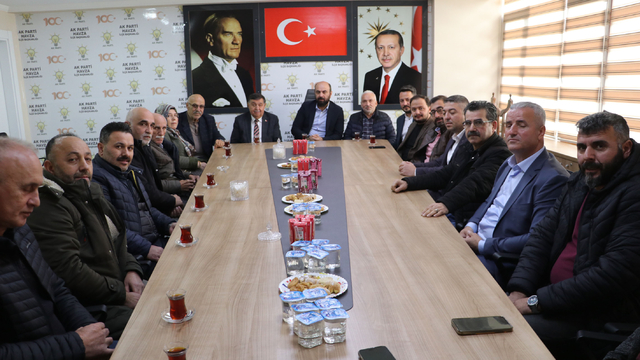 Havza Belediye Başkanı İkiz'den AK Parti İlçe Başkanı Pekşen'e ziyaret