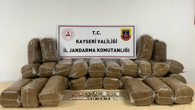 Kayseri'de kaçakçılık operasyonunda 1 şüpheli yakalandı