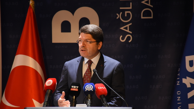 Adalet Bakanı Tunç, Bartın'da "7. Uluslararası AR-GE Proje Pazarı" etkinliğinde konuştu: