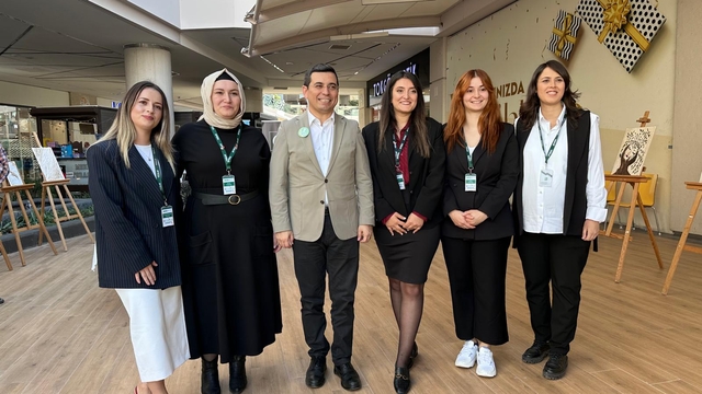 Antalya'da YEDAM Atölye Sergisi açıldı