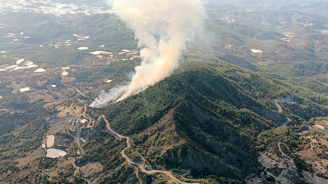 Antalya'da orman yangını (2)