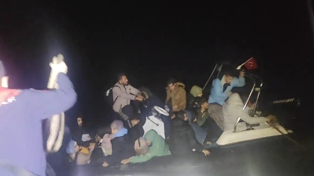 Muğla açıklarında 31 düzensiz göçmen kurtarıldı
