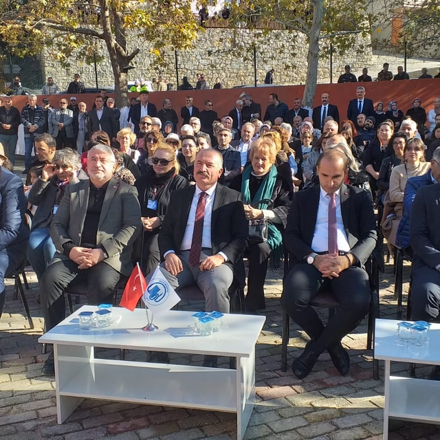 Çorum'da "Hughette Eyüboğlu, Bir Renk Bir İz Sanat Çalıştayı Sergisi" açıld...