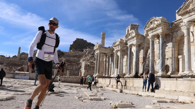 Sagalassos Antik Kenti'nde "Sky Ultra" koşusu