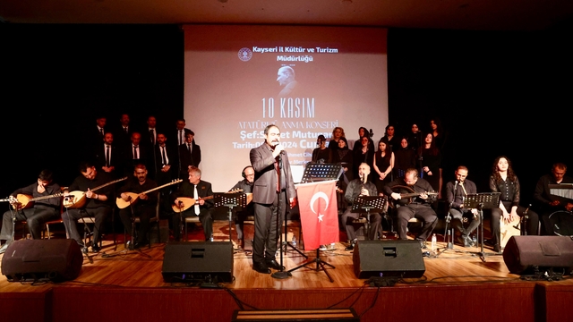 Hacılar Belediyesinden "10 Kasım" konseri