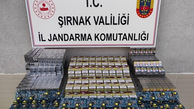 Şırnak'ta kaçakçılık operasyonlarında 28 şüpheli hakkında işlem yapıldı
