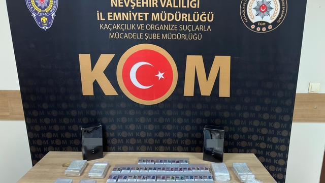 Nevşehir'de kaçakçılık operasyonlarında 5 şüpheli hakkında işlem yapıldı