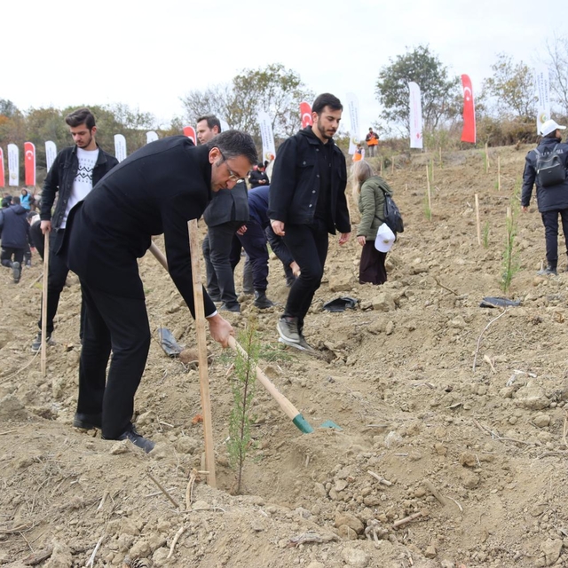 Tekirdağ Cumhuriyet Başsavcılığı fidan dikti