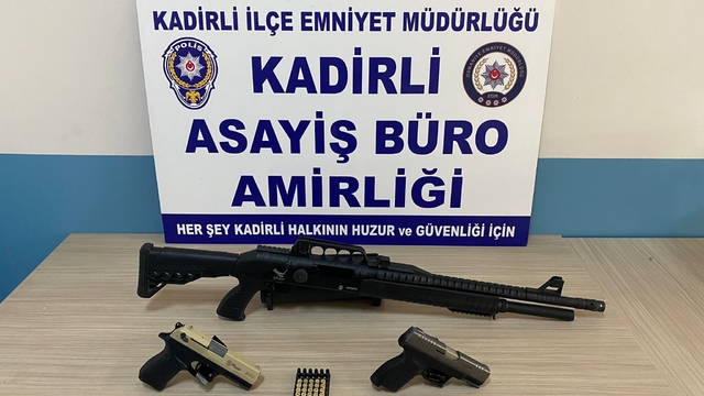 Osmaniye'de asayiş uygulamalarında yakalanan 5 şüpheli tutuklandı