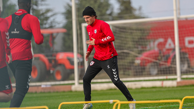 Samsunspor, Alanyaspor maçının hazırlıklarını sürdürdü
