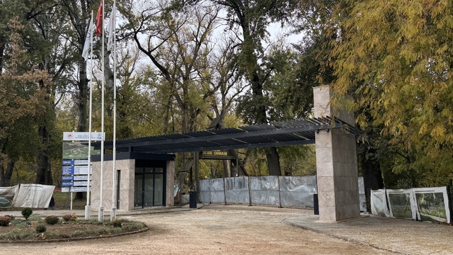 Edirne Söğütlük Millet Bahçesi'ndeki çalışmalar tamamlanmak üzere