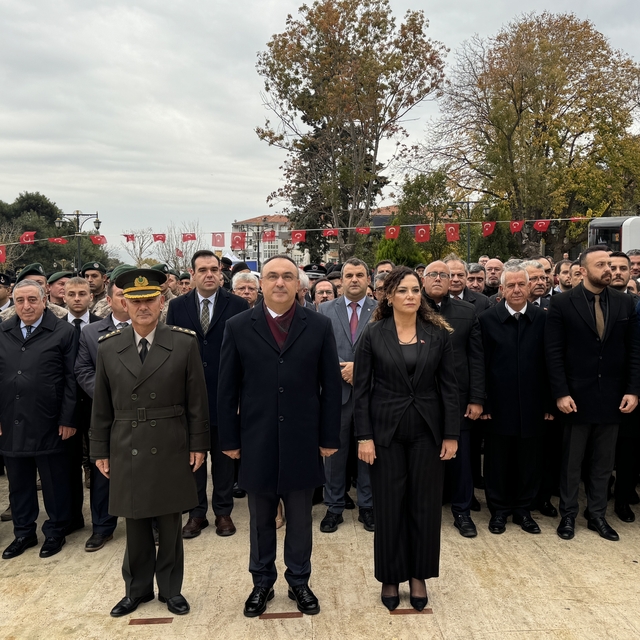 Tekirdağ'ın kurtuluşunun 102. yıl dönümü törenle kutlandı