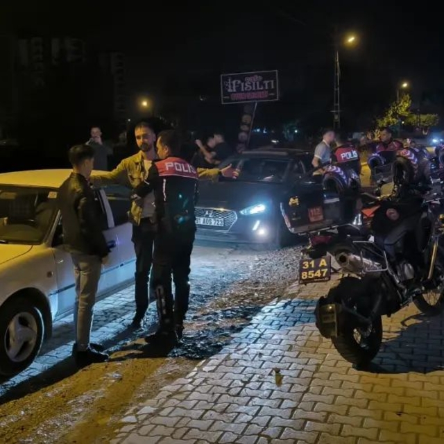 İskenderun'da asayiş uygulaması yapıldı