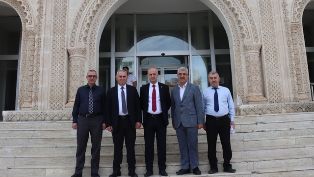 Midyat Mal Müdürü Tarık Ziya Şimşek'e ziyaret