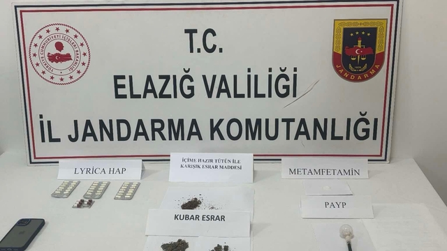 Elazığ'da uyuşturucu operasyonunda 1 şüpheli yakalandı