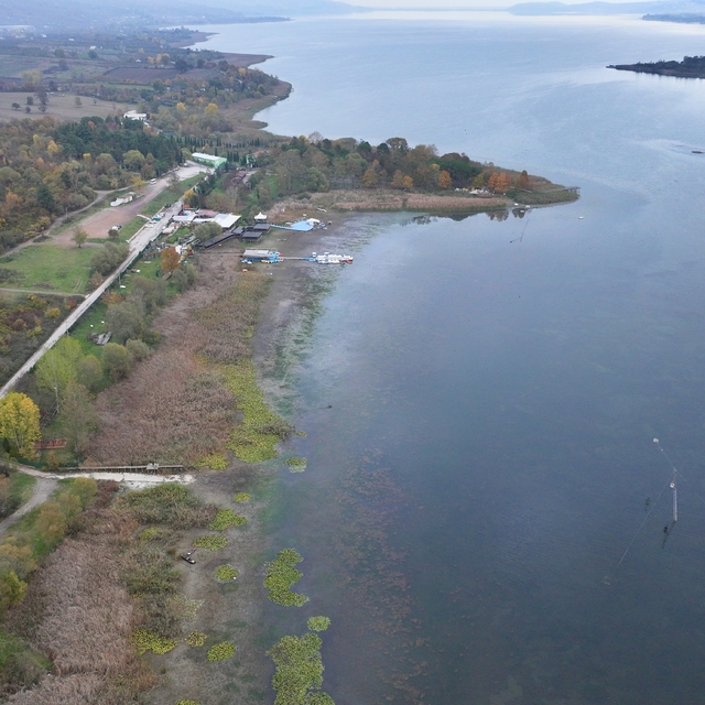 Sapanca Gölü'nün su seviyesi 30,05 metreye düştü