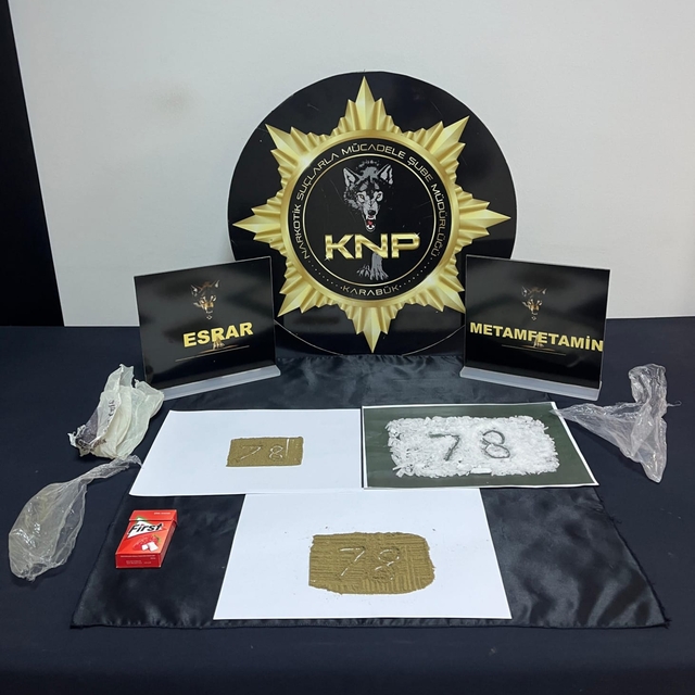 Karabük'te uyuşturucu operasyonlarında yakalanan 3 zanlı tutuklandı