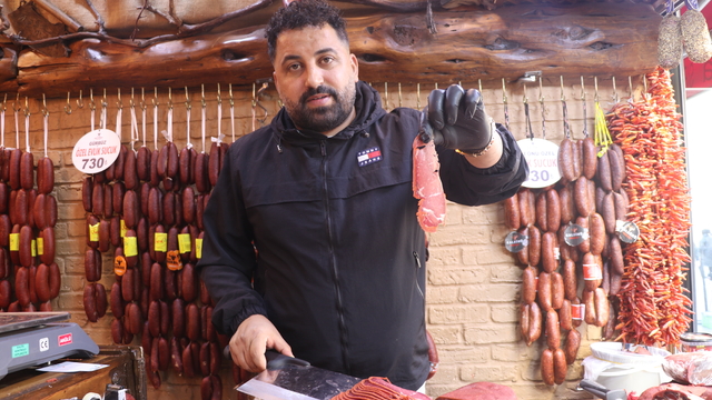 Pastırması ile ünlü Kayseri'de esnafın 'milli maç' beklentisi