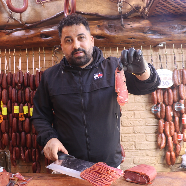 Pastırması ile ünlü Kayseri'de esnafın 'milli maç' beklentisi