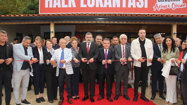 Serik'te belediyenin halk lokantası açıldı