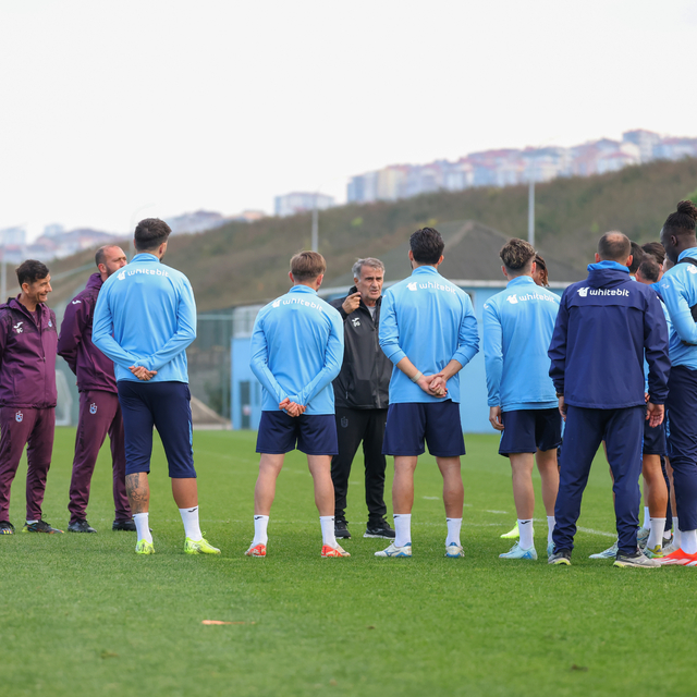 Trabzonspor, Adana Demirspor maçının hazırlıklarını sürdürdü