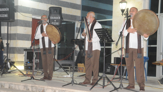 Grup Tillo Cizre'de konser verdi