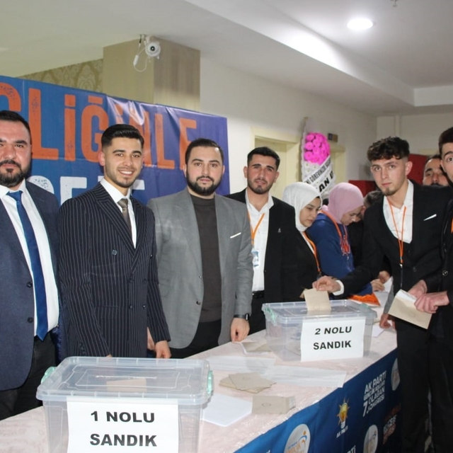 AK Parti Vezirköprü Gençlik Kolları Başkanlığına Yiğit seçildi