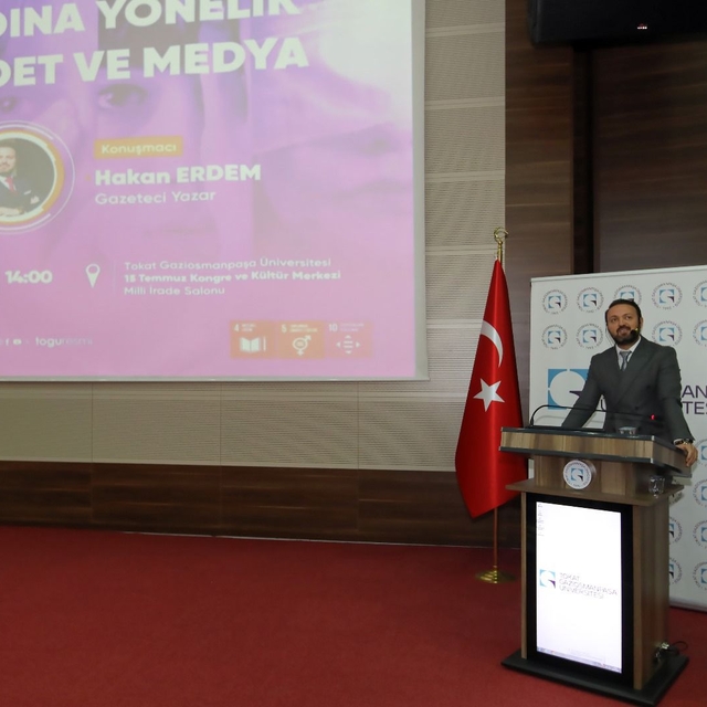 TOGÜ'de "Kadına Yönelik Şiddet ve Medya" konferansı düzenlendi
