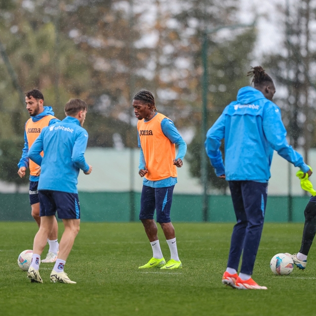 Trabzonspor, Adana Demirspor maçı hazırlıklarını sürdürdü