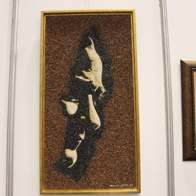 Antalya Arkeoloji, Kültür ve Sanat Fuarı'nda "Doğal Çakıl Taş Mozaik" sergi...