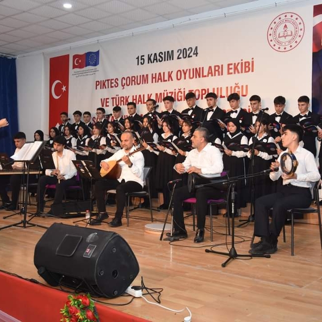 Çorum'da PIKTES+ Projesi kapsamında etkinlik yapıldı